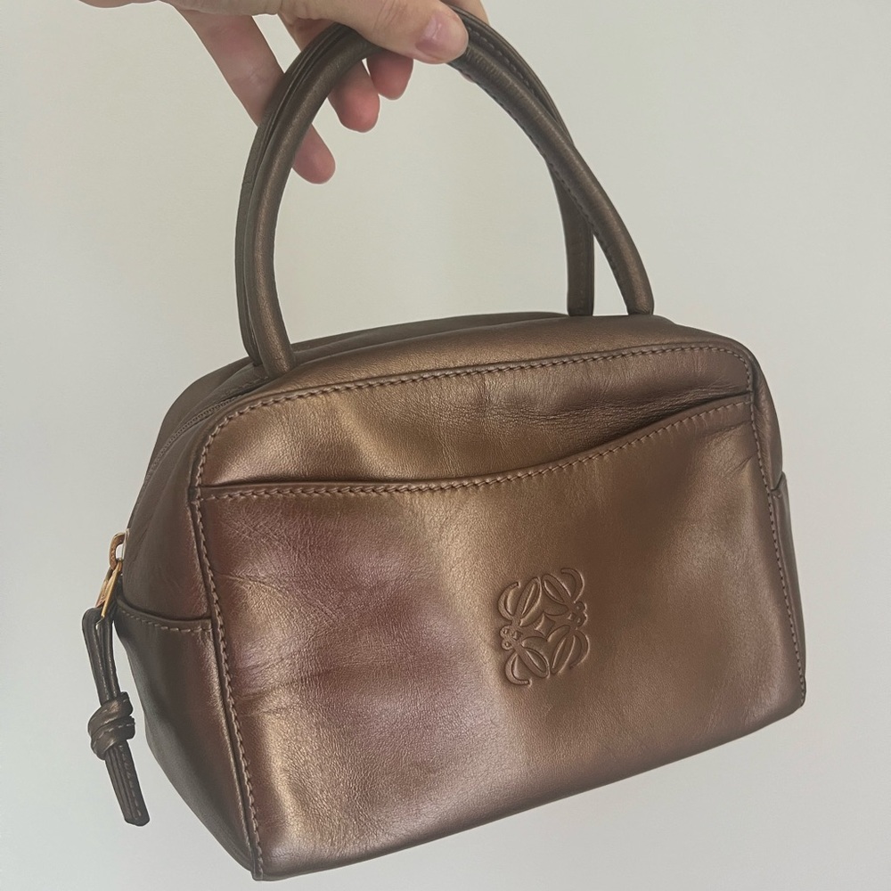 Loewe Anagram Mini top handle /Amazona style vintage bag